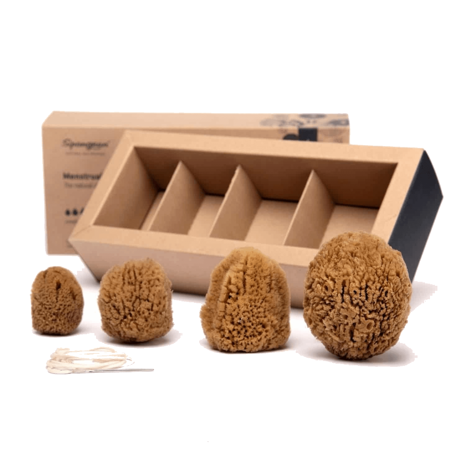 Menstrual sea sponges by Spongean - Full pack