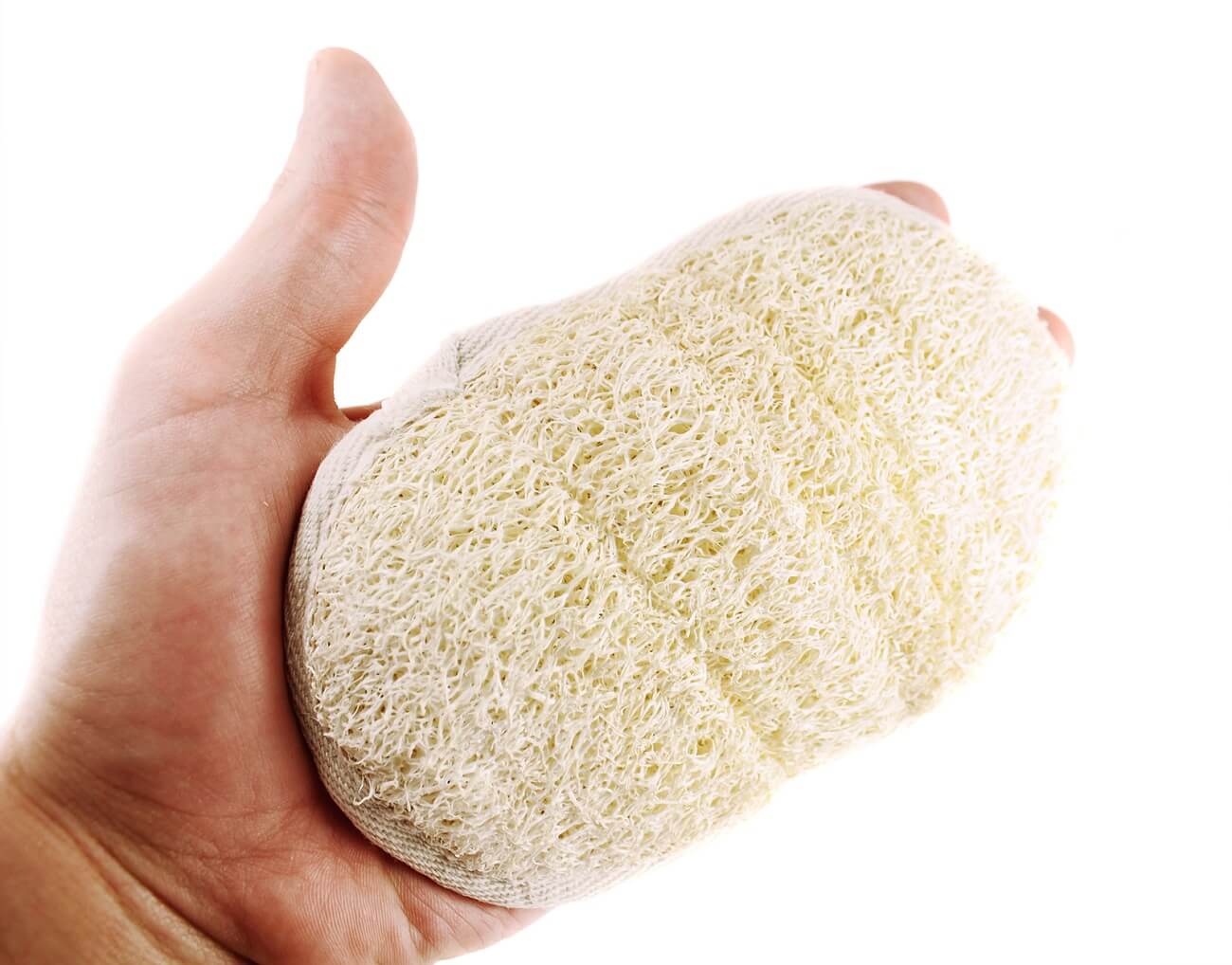 Natural Loofah pads & mitts by Spongean